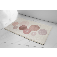 2 db Ella Home Circle fürdőszőnyeg készlet, poliészter, többszínű, 50x80cm és 50x100cm lakástextília
