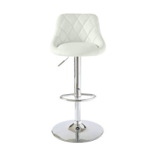  2 db háttámlás bárszék - fehér bútor