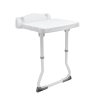  2 magasságban állítható DELUXE fali tusolószék 10502