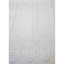  (2 méret) Dreher sable két sorban hímzett függöny-175cm lakástextília