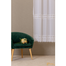  (2 méret) Volta hímzett sable függöny - Fehér - 210cm lakástextília