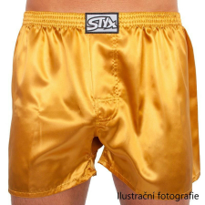 2. minőségű férfi bő szárú boxeralsó Styx Satin XL férfi alsó
