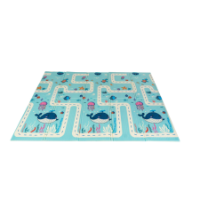  2 oldalas összehajtható játszószőnyeg 180x200cm - Állatos játszószőnyeg