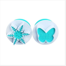 2 RÉSZES FONDANT KISZÚRÓ - PILLANGÓ, HÓPIHE sütés és főzés