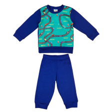  2 részes kisfiú pizsama autós mintával gyerek hálóing, pizsama