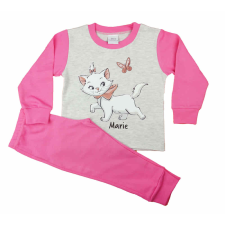  2 részes kislány pizsama Marie cica mintával gyerek hálóing, pizsama