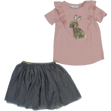  2 részes szett - Lányka ruha (Méret: 140) gyerek ruha szett
