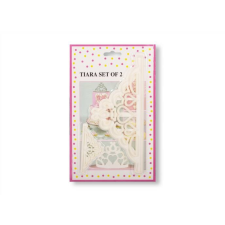  2 részes szív mintás tiara alakú fondant kiszúró készlet sütés és főzés