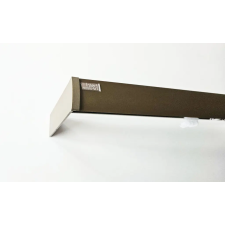  2 soros előlapos royal bronz színű alumínium sín tartozékokkal - 150 cm karnis, függönyrúd