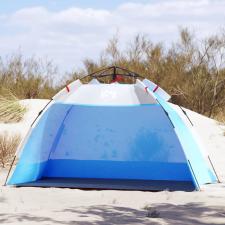 2 személyes azúrkék vízálló gyorskioldó strandsátor sátor