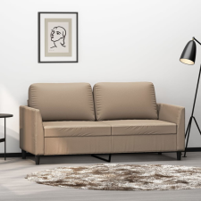 2 személyes cappuccino színű műbőr kanapé 140 cm bútor
