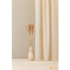  (2 szín) Mimi hálókötésű forgófonalas függöny (10 % len) - Drapp lakástextília