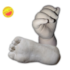  2 szobros láb és kézszobor készítő BabaTappancs ÉnSzobrom készlet