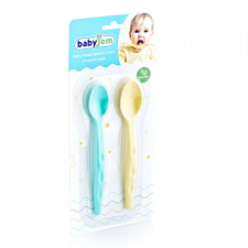 2 teáskanál készlet gyerekeknek BabyJem (Szín: Kék) babaétkészlet
