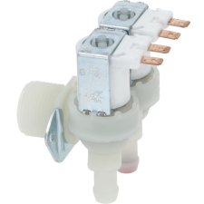  2-utas 90° mágnesszelep + áramlásszabályozó beépíthető gépek kiegészítői