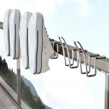 2db Fém Akasztós Cipőtartó Szervező Erkélyre és Előszobába bútor