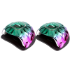  2db MŰKÖRÖM UV LED LÁMPA 200 W 45 LED - (zöld)