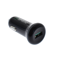 2go Quick Charge 3.0 USB-A Autós töltő - Fekete (5V) mobiltelefon kellék