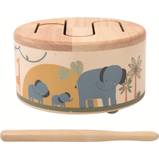 2Kids Toys Fa játék gyerek dob szafari állatok motívumokkal készségfejlesztő