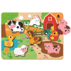 2Kids Toys Fa készségfejlesztő kirakó farm állataival 8 db-os 29,5x22x1,3 cm