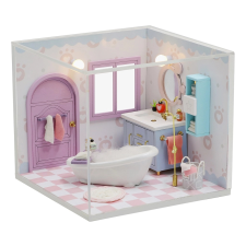 2kids toys mini ház makett hangulatos fürdőszoba kreatív és készségfejlesztő