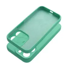  2mm Apple iPhone 14 Pro szilikon hátlap tok, mentazöld tok és táska