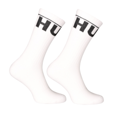 2PACK Hugo magas fehér zokni (50510647 100) M férfi zokni