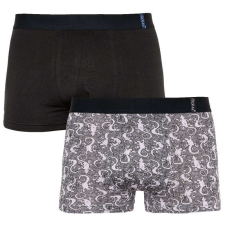  2PACK tarka Molvy férfi boxeralsó (KP-068-BEU) M férfi alsó