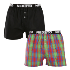 2PACK tarka Nedeto férfi klasszikus boxeralsó (2NTC003) 3XL férfi alsó