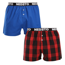  2PACK tarka Nedeto férfi klasszikus boxeralsó (2NTC010) XXL