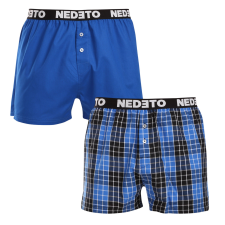 2PACK tarka Nedeto férfi klasszikus boxeralsó (2NTC012) XL férfi alsó