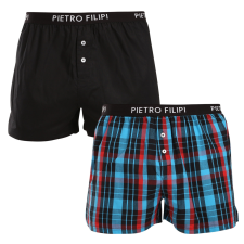 2PACK tarka Pietro Filipi férfi klasszikus boxeralsó (2TC002) 3XL férfi alsó