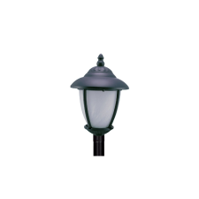 2R CB 02 S OG antik réz kerti lámpaoszlophoz lámpatest kültéri világítás