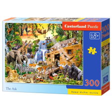  300 darabos puzzle – vadállatok az íven puzzle, kirakós