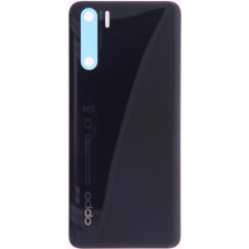  3016378 Gyári OPPO A91 Fekete akkufedél, hátlap mobiltelefon, tablet alkatrész
