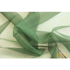  (32 szín) Félorganza függöny-48 - Sötétzöld lakástextília