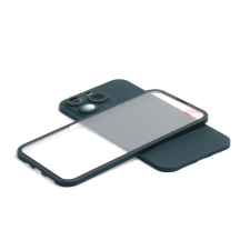 - 360 Full Body iPhone 13 Pro 6.1 TPU Tok + Üvegfólia Kék tok és táska