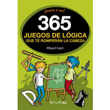 365 juegos de lógica que te romperán la cabeza – MIQUEL CAPO idegen nyelvű könyv