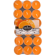  36 db-os illatos teamécses narancs illatú gyertya