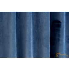  (37 szín) Savaria plüss dekorációs függöny-Sötétkék lakástextília