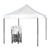  3 × 4,5 m összecsukható kerti pavilon – fehér HM-8005-F
