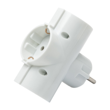  3-as fali T elosztó hosszabbító, elosztó