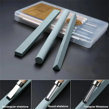  3 darabos Professzionális Szilícium-karbid Élezőkő Készlet konyhai eszköz