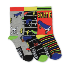  3 darabos zokni készlet gyerekeknek Skater