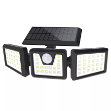  3 paneles forgatható napelemes lámpa kültéri világítás