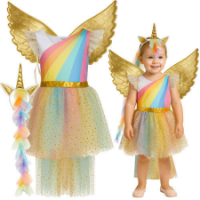  3-piece unicorn costume 110-116cm Kruzzel 26676 jelmez