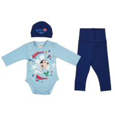  3 részes baba kisfiú szett Mickey egér mintával babaruha szett