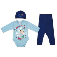  3 részes baba kisfiú szett Mickey egér mintával gyerek ruha szett