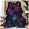  3 részes iskolatáska szett – geometrikus mintával GC4223370