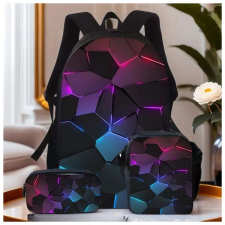  3 részes iskolatáska szett – geometrikus mintával GC4223370 iskolatáska
